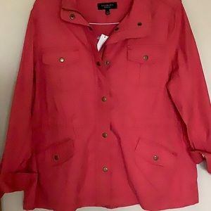 Talbots 1X Petite Jean Jacket NEW